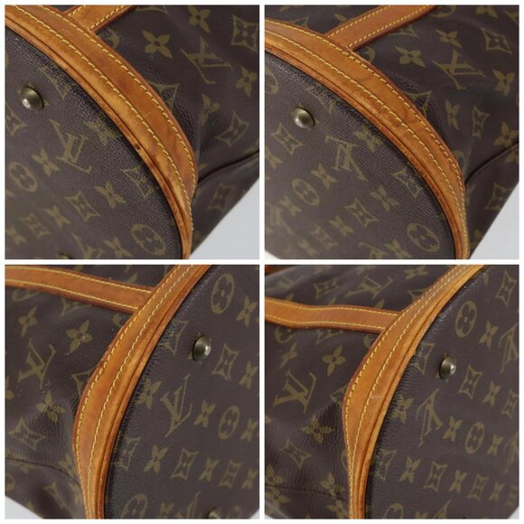 LOUIS VUITTON Monogram Bucket GM Shoulder Bag M42236 LV Auth 142746 - Picture 14 of 16